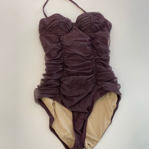 J. Crew Other - J.Crew Retro Tulle Underwire Swimsuit